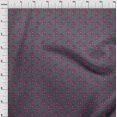 thumbnail image 3 of oneOone Cotton Poplin Fabric Leaves & Floral Block Decor Fabric Printed BTY 42 Inch Wide, 3 of 4