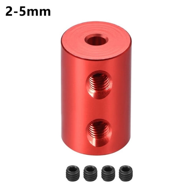 2mm 3.17mm 3mm 5mm 6mm Rigid Shaft Coupling Motor Connector Sleeve #45 Steel