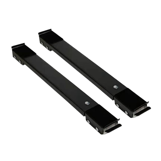 Removable Washing Machine Stand Washing Machine Refrigerator Stand Bracket for Mini Fridge Refrigerator - Black