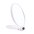thumbnail image 2 of facefd Round Handheld Double Side Makeup Mirror Magnifying Mirror w/ Hanger Hole X5, 2 of 9
