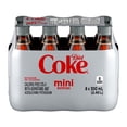 thumbnail image 1 of Diet Coke Bottles, 300 mL, 8 Pack, 1 of 15