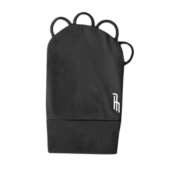 jinwen Gant de Golf Écran Solaire pour Doigts en Soie Glacée Matériau Léger Élastique Portable TG TG Droit Noir
