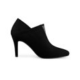 thumbnail image 3 of Unique Bargains Women's Rhinestone Stiletto Heel Ankle Booties Black (Size 8.5), 3 of 7