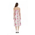 thumbnail image 3 of Robe Hawaïenne à Imprimé Floral pour Femmes TP Vigne Hibiscus Rose, 3 of 5