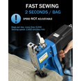 thumbnail image 3 of Bag Closer Machine Industrial Bag Closing Machine Bag Sewing Machine Automatic Woven Bag Sewer Packing Machine for Packing Bags Non-woven Fabrics Leathe, 3 of 5