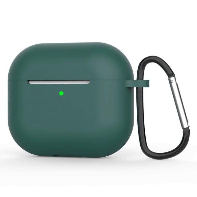 PANDACO Forest Green Soft Case for AirPods Charging Case (4th Gen)