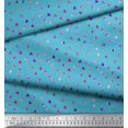 thumbnail image 2 of Soimoi Rayon Fabric Texture & Triangle Geometric Printed Craft Fabric by The Yard 56 Inch Wide, 2 of 3