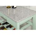 thumbnail image 5 of Îlot de cuisine Randall green avec dessus en granit, 5 of 5