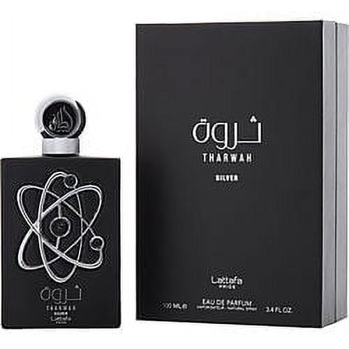 Lattafa Pride Tharwah Silver par Lattafa Vaporisateur Eau de Parfum 3.4 Oz