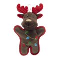thumbnail image 1 of Holiday Time Plush Reindeer with Christmas Lights Dog Toy, 1 of 5