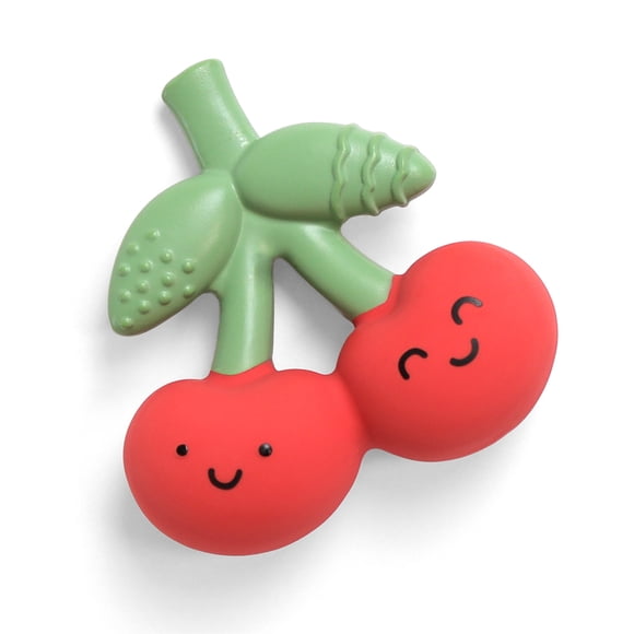 Itzy Ritzy Comfort Crew™ Cerises Jouet en peluche, Polyester, pour nourrissons, 0 mois et plus