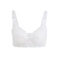 thumbnail image 1 of INSPIRE CHIC Women Full Cup Bras Breathable Comfort Floral Lace Full Coverage Non Padded Underwired Bra 46/105 Fit 44B/C White, 1 of 7