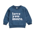 thumbnail image 1 of Fortune Infant Kid Sweatshirt Tops Letter Print Long Sleeve Pullover Autumn Tops, 1 of 6