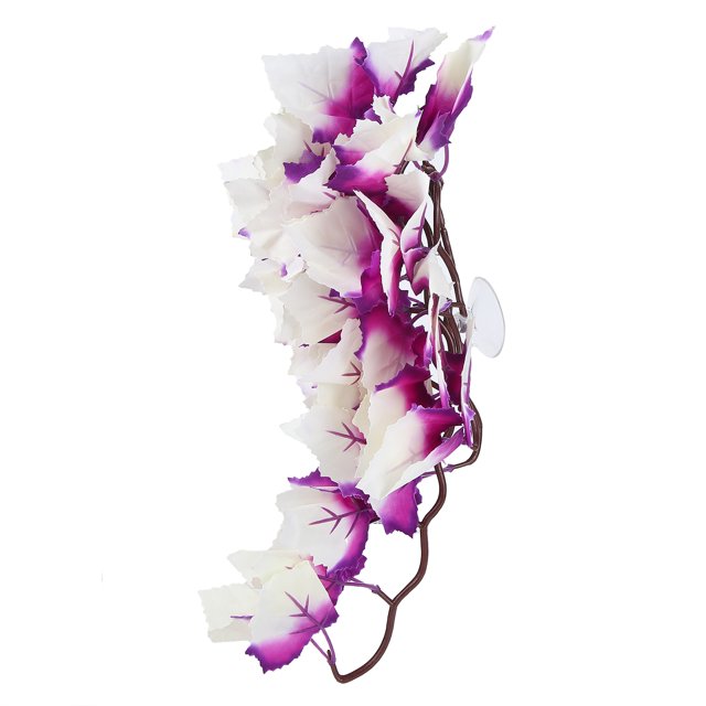 Senjay Artificial Reptile Plant, Lifelike Plastic Plant Soft For Fish Tank For Reptiles Terrarium
