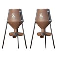 thumbnail image 2 of Boss Buck 200 lb Gravity Fed Tripod Corn & Protein Pellet Feeder (2 Pack), 2 of 8