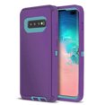thumbnail image 1 of [PST] Samsung Galaxy S10 Hard Case, Anti-Drop Triple 3 Layers Shockproof Heavy Duty Defender Hard Case Cover, 1 of 2