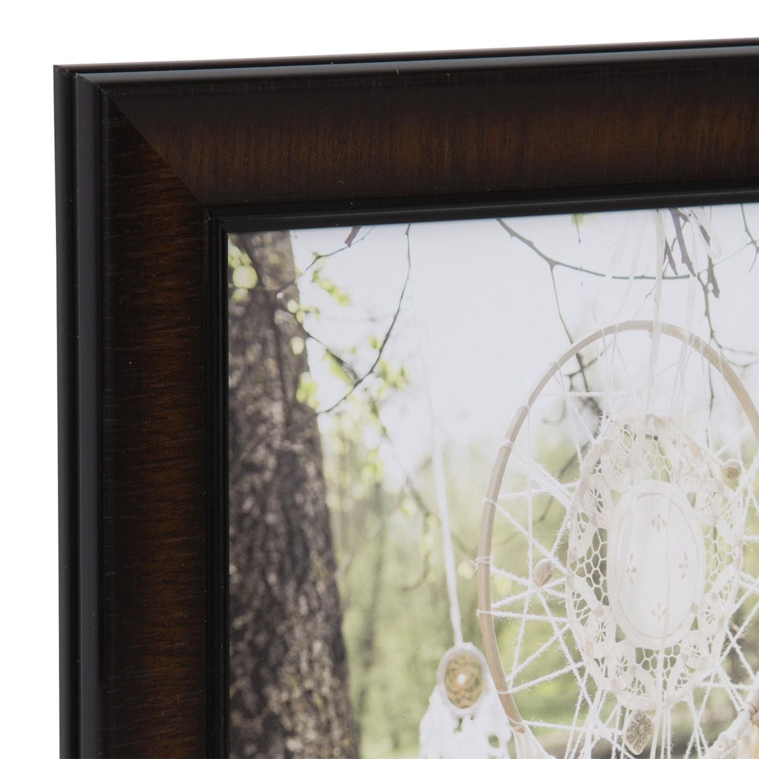 DesignOvation Lynnwood 4" x 6" Smoked Cognac Picture Frame