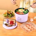 thumbnail image 3 of RKSTN Electric Hot Pot Electric Hot Pot Purple Kitchen Gadgets, 3 of 6