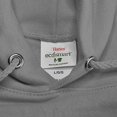 thumbnail image 5 of Hanes Enfants Comfortblend EcoSmart Chandail à Capuchon à Fermeture Éclair Intégrale, TP, Acier Pâle, 5 of 5