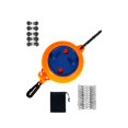 thumbnail image 2 of Abbracc Corde à Linge de Camping Portable Sans Perçage Légère Réglable Orange 10m avec Sac, 2 of 9