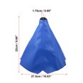 thumbnail image 3 of Unique Bargains Gear Lever Dust Cover Shift Boot Covers Dust Proof Universal for Vehicle Auto Car Matte PVC Blue Line, 3 of 6