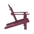 thumbnail image 4 of Red Adirondack Outdoor Chair, 4 of 9