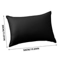 thumbnail image 3 of Outdoor Waterproof Rectangle Pillow Cover Modern Solid Color Cushion Backrest Pillow Cover For Patio Furniture, 3 of 8