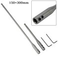 thumbnail image 3 of MYG 2pcs/set Drill Bit Extension Bar 150mm 300mm Hex Shank Extender Wrench Kit Tool, 3 of 9