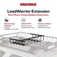thumbnail image 2 of YAKIMA LoadWarrior 18" Extension for LoadWarrior Rooftop Cargo Basket, Black, 2 of 7
