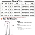 thumbnail image 2 of Yuyuzo Women Plus Size Skinny Pants High Waisted Ripped Pants Solid Color Stretchy Pencil Pants, 2 of 5