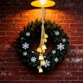 thumbnail image 5 of Fridja Sales Christmas Rope Trumpet Shabby Style Metal Hanging Cow Decoration, 5 of 5