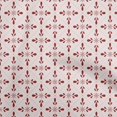 thumbnail image 1 of oneOone Georgette Viscose Peach Fabric Asian Block Sewing Craft Projects Fabric Prints By Yard 42 Inch Wide, 1 of 4
