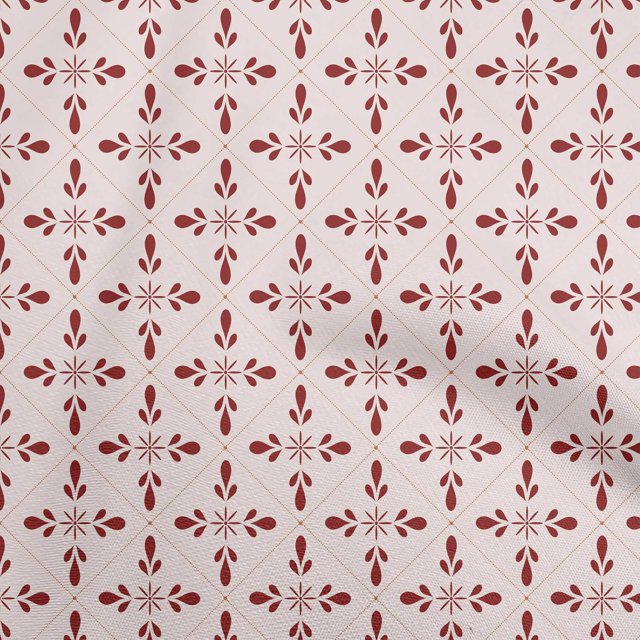 oneOone Georgette Viscose Peach Fabric Asian Block Sewing Craft Projects Fabric Prints By Yard 42 Inch Wide