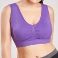 thumbnail image 4 of Yuyuzo Plus Size Bras for Women No Underwire Full Coverage Comfortable Bralettes Wireless Push up Everyday Bras, 4 of 7