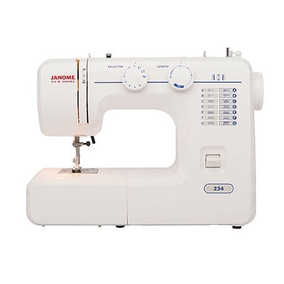 Janome 234 Mechanical Sewing Machine with Free Arm