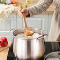 thumbnail image 4 of TACILIP Marmite en Acier Inoxydable, Marmite Tout Usage avec Couvercle et Poignée, Marmite Compatible Induction, Four, Cuisinière à Gaz et Lavable au Lave-Vaisselle, Gadgets de Cuisine, 4 of 6