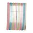 thumbnail image 1 of Rideau Transparent Semi-Transparent Décor de Ferme Rideau en Fil pour Ferme Rose B, 1 of 9
