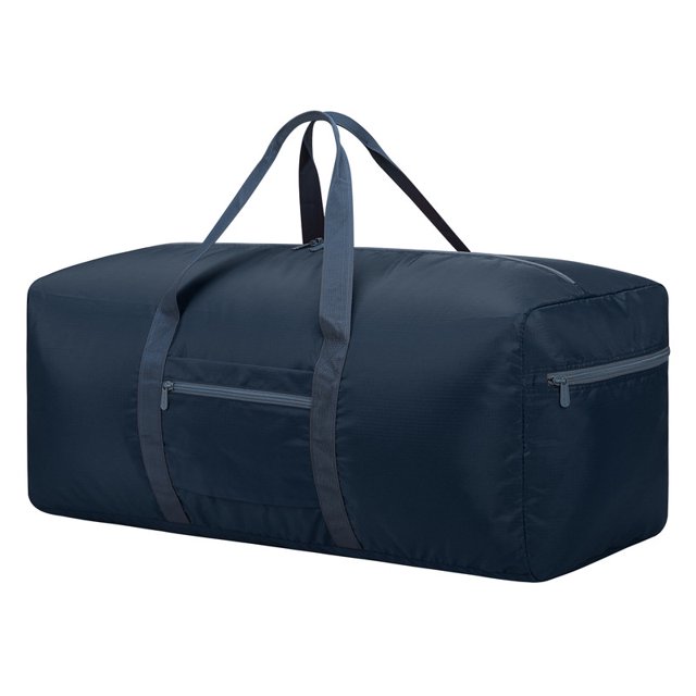 Foldable Duffel Bag 30" / 75L Lightweight with Water Rresistant for Travel-Navy Blue