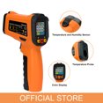 thumbnail image 4 of Yingyy Infrared Thermometer High-precision Digital Temperature Gun Non-contact IR Temperature Tester Pyrometer for Meat Food Kitchen Home, 4 of 9