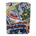 thumbnail image 1 of Captain America Comic Strips Trifold Wallet, 1 of 3