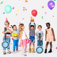 thumbnail image 3 of CIMAXIC Fête 2 Pcs Instrument de Musique Gonflable pour Enfants Jouets Banjo Amusants Instruments Gonflables Gonflables Accessoire d'Instrument Banjo Cadeau de Fête pour Enfants,27.56"X9.45"X2.36 Pouces, 3 of 4