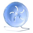 thumbnail image 2 of Riforla Silent Hamster Wheel Large Small Animal Exercise Wheel with Stand | Blue Design | Easy Installation for Hamsters and R At S Novelty funny toy Light Blue, 2 of 9