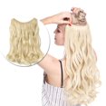 thumbnail image 1 of Extensions de Cheveux Invisibles Fil Miracle Secrets Cheveux Bouclés Lisses Synthétiques, 1 of 6