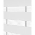 thumbnail image 3 of Achim Importing CC2972WH02 Store Céleste Transparent Sans Cordon à Double Couche, Blanc - 29 x 72 Po, 3 of 3