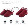 thumbnail image 2 of VONMAY Bottes Pantoufles Duveteuses pour Femmes Bottillons en Mousse Mémoire Chaussures de Maison Intérieur Extérieur, 2 of 5