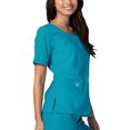 thumbnail image 3 of Adar Universal Women's V-Neck Scrub Top, Adult, 3 of 7