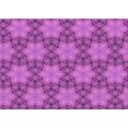 thumbnail image 1 of Ahgly Company Machine Washable Indoor Rectangle Transitional Magenta Pink Area Rugs, 5' x 7', 1 of 7