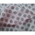 thumbnail image 4 of oneOone Silk Tabby Fabric Floral Block Print Fabric By The Yard 42 Inch Wide, 4 of 4