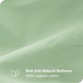 thumbnail image 4 of Bare Home Drap-Housse 100 % Coton Biologique - Tissage Percale, 4 of 6