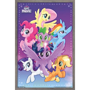Hasbro My Little Pony Movie - Adventure Wall Poster, 14.725" x 22.375"